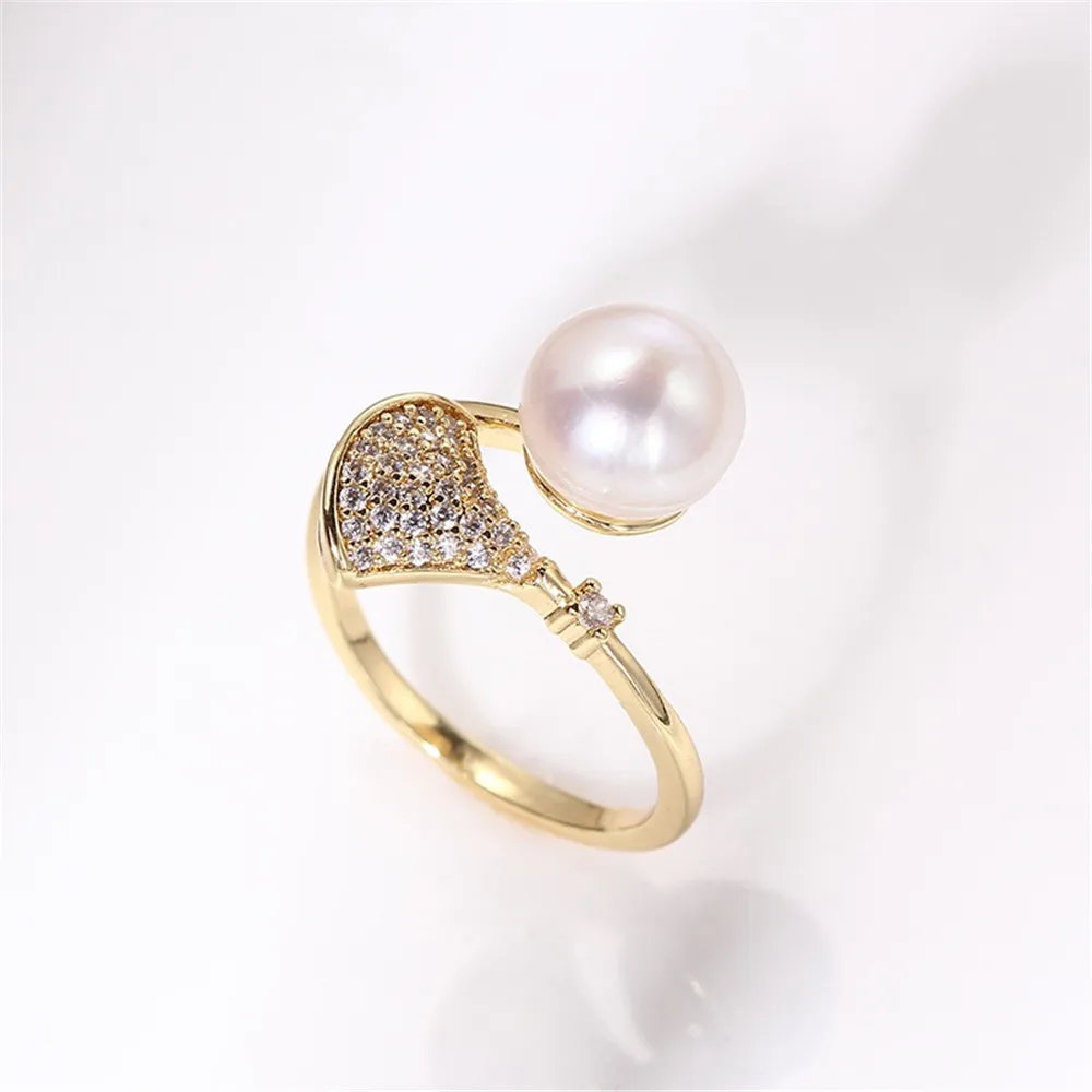 18K Gold Filled Plated Color Adjustable Ring 100% Cultured Natural Freshwater Pearl Ring for Women Jewelry Gift Wholesale
18K Gold Filled Plated Color Adjustable Ring 100% Cultured Natural Freshwater Pearl Ring for Women Jewelry Gift Wholesale
