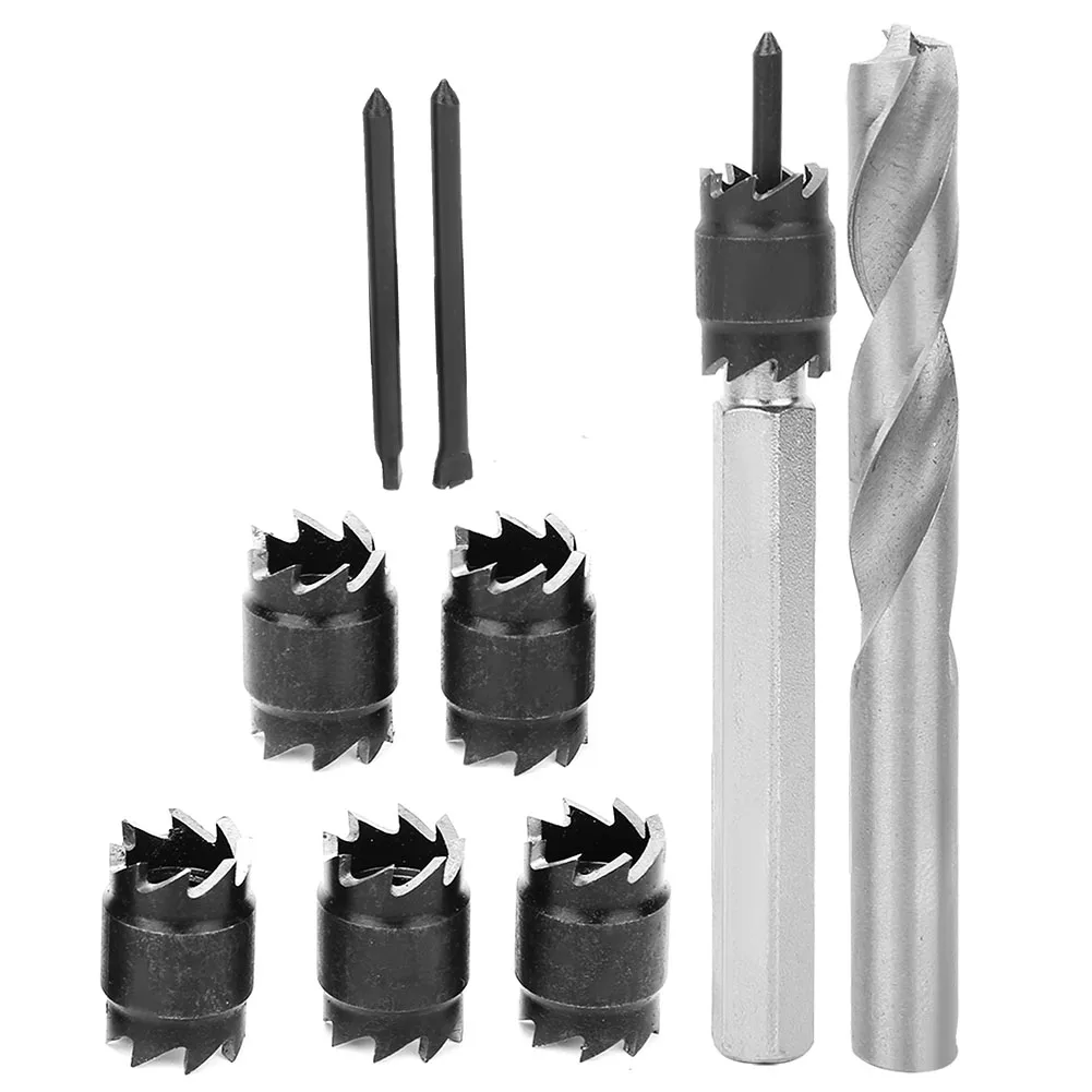9Pcs Spot Weld Cutter Set Drill Bit High Speed SteelWelding Drilling Tool Fittings Spot Weld Cutter Set
9Pcs Spot Weld Cutter Set Drill Bit High Speed SteelWelding Drilling Tool Fittings Spot Weld Cutter Set