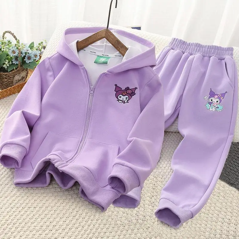 Sanrio Kuromi Sweatshirt Suit Anime Figure Spring Autumn My Melody Coat for Kids Girl Cardigan Sweet Cartoon Cute Hot New Style
Sanrio Kuromi Sweatshirt Suit Anime Figure Spring Autumn My Melody Coat for Kids Girl Cardigan Sweet Cartoon Cute Hot New Style