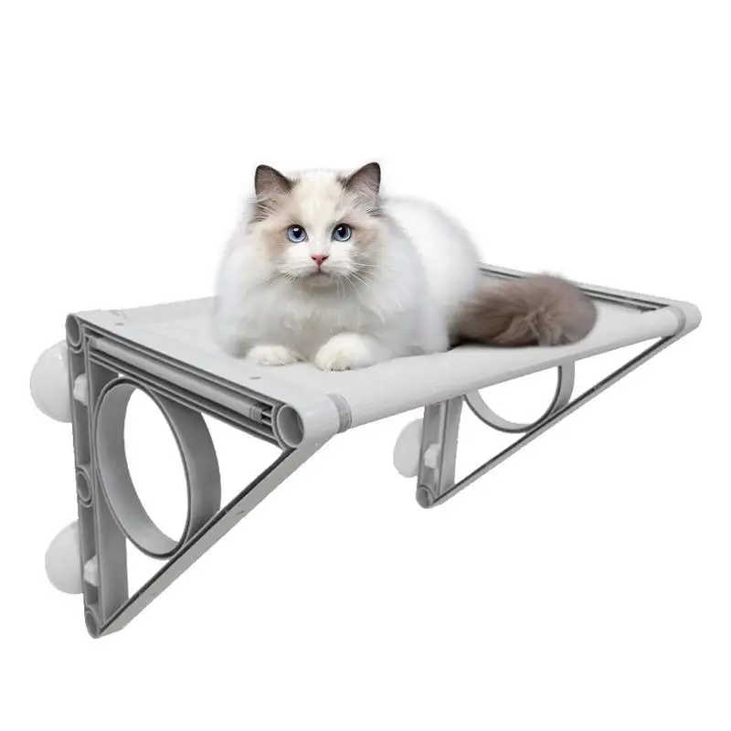 

Cat Window Shelf Cats Multi-Use Hammock Perch With Breathable Mesh Fabric Cats Playing Toys For Balcony Pets Shelters Living