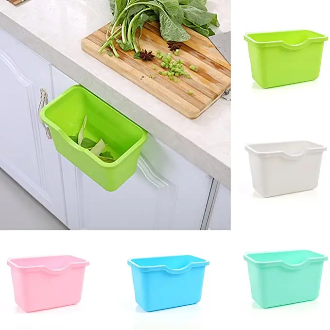Plastic Basket Hanging Trash Can Hanging Folding Mini Trash Can for Kitchen Cabinet Door Wall Mounted Folding Waste Bin
Plastic Basket Hanging Trash Can Hanging Folding Mini Trash Can for Kitchen Cabinet Door Wall Mounted Folding Waste Bin