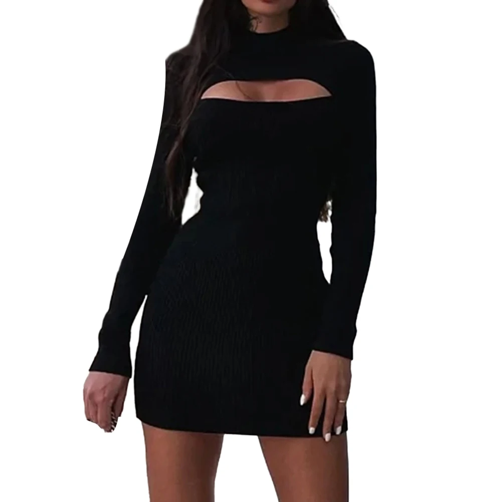 Beauty Casual Daily Dress Woman Clothes Center Collar For Woman Hollow Sexy Strip Dress Long Sleeves Y2K Style
Beauty Casual Daily Dress Woman Clothes Center Collar For Woman Hollow Sexy Strip Dress Long Sleeves Y2K Style