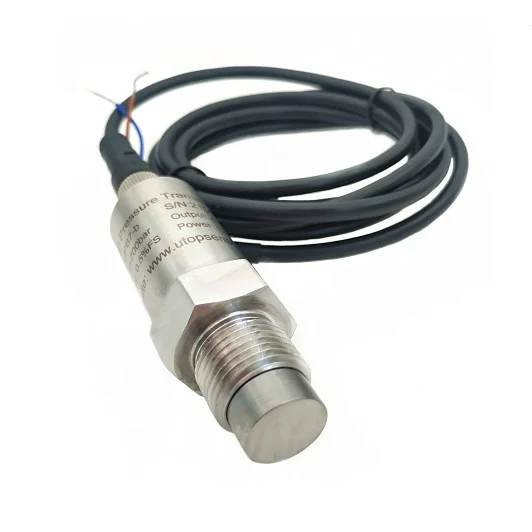 Cable Connector High Pressure Strain Gauge Flush Diaphragm Pressure Transmitter
Cable Connector High Pressure Strain Gauge Flush Diaphragm Pressure Transmitter