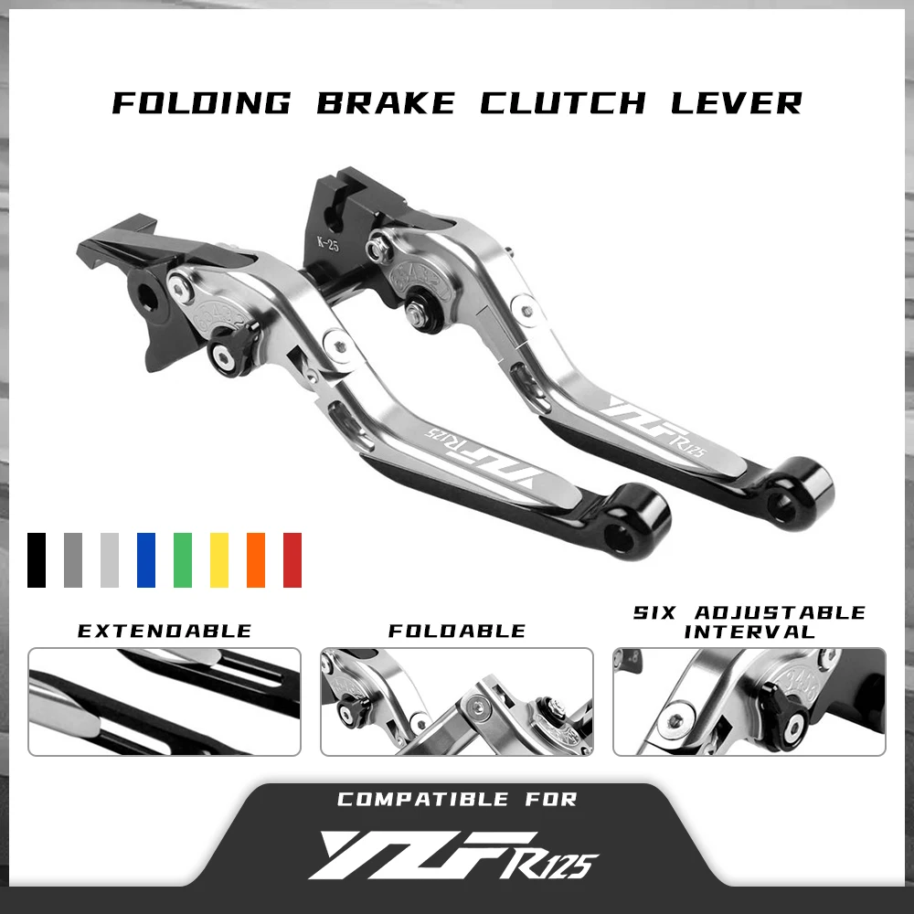 For YAMAHA YZF R125 2012-2013 CNC Motorcycle Accessories Brake Clutch Handle Levers Adjustable Extendable Folding Lever
For YAMAHA YZF R125 2012-2013 CNC Motorcycle Accessories Brake Clutch Handle Levers Adjustable Extendable Folding Lever
