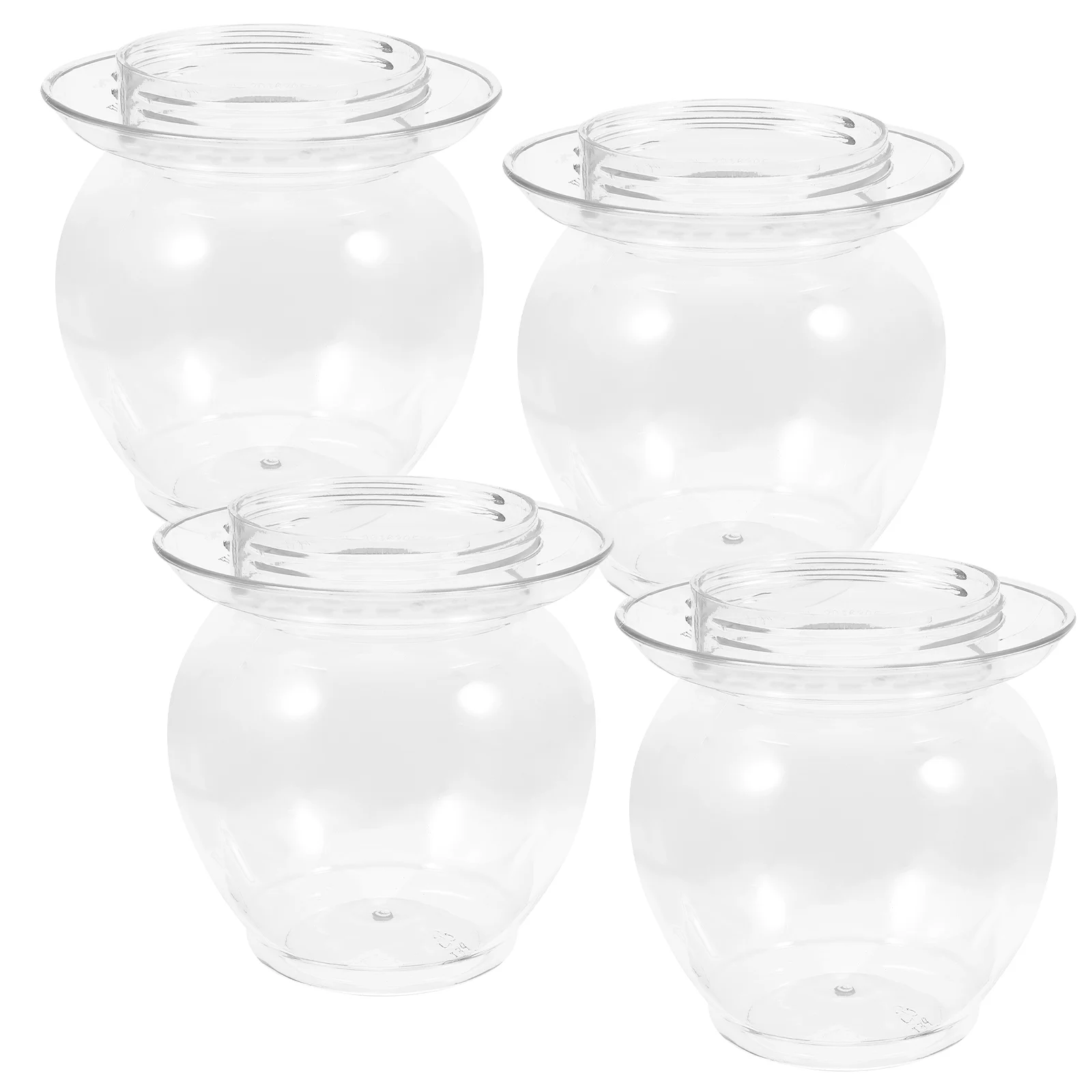 3 Pcs Plastic Juice Bottles Pickle Jar Drinks Packing Beverage 12x10cm Party Empty 
3 Pcs Plastic Juice Bottles Pickle Jar Drinks Packing Beverage 12x10cm Party Empty