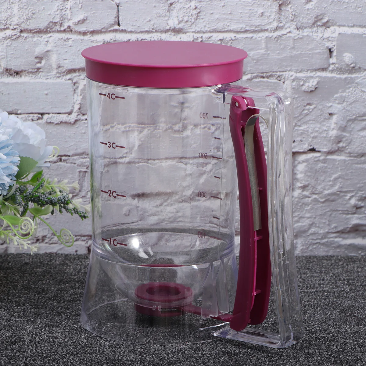 Dispenser Pancake Cake Cupcake Baking Separator Pãte Funnel Tool À Muffin De Measuring Distributeur Waffle Plastic Clear Maker
Dispenser Pancake Cake Cupcake Baking Separator Pãte Funnel Tool À Muffin De Measuring Distributeur Waffle Plastic Clear Maker