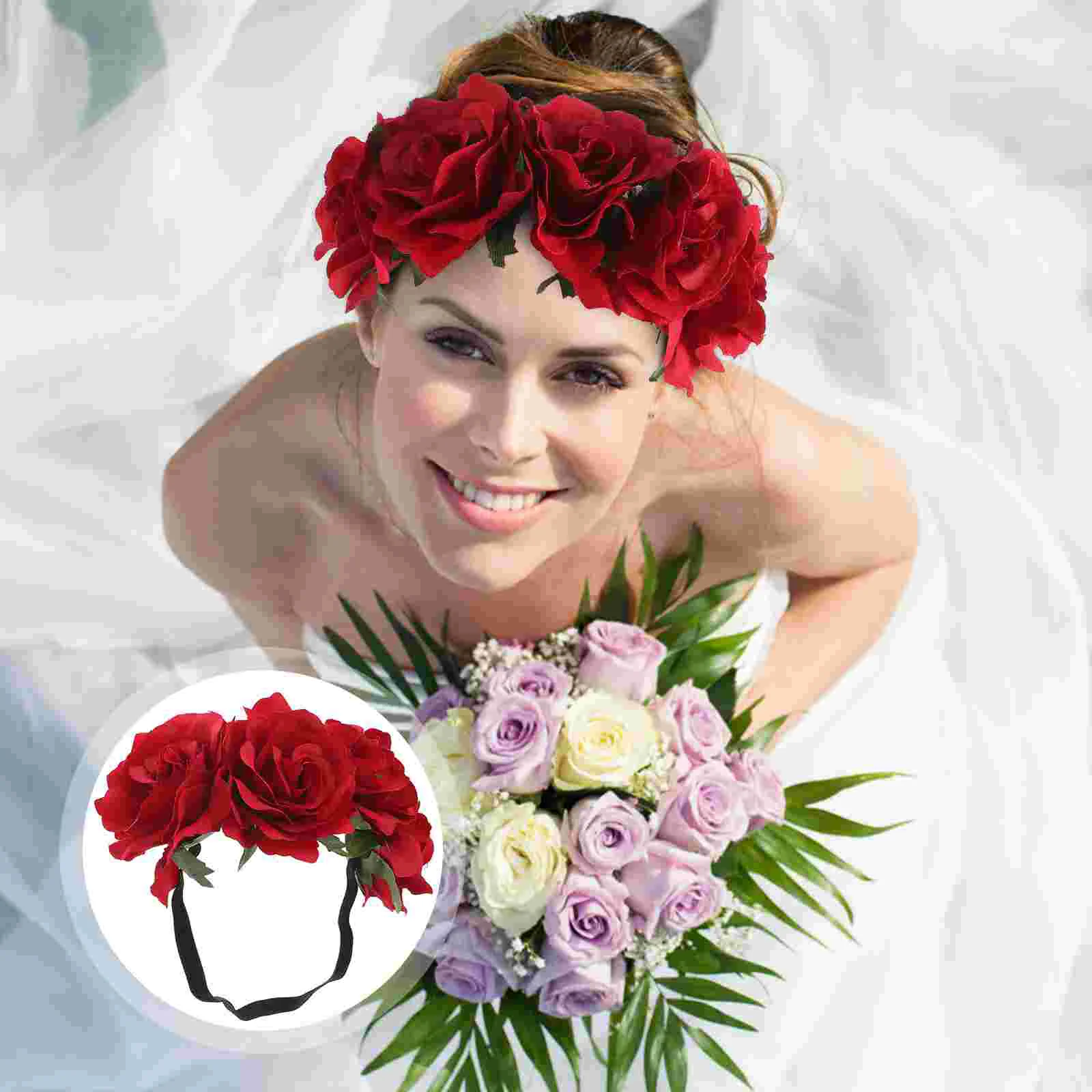 Flower Headband Wreath Hair Christmasfloral Wedding Women Headwear Berry Headbands Beach Woodland Head Bridal Hairband Headpiece
Flower Headband Wreath Hair Christmasfloral Wedding Women Headwear Berry Headbands Beach Woodland Head Bridal Hairband Headpiece
