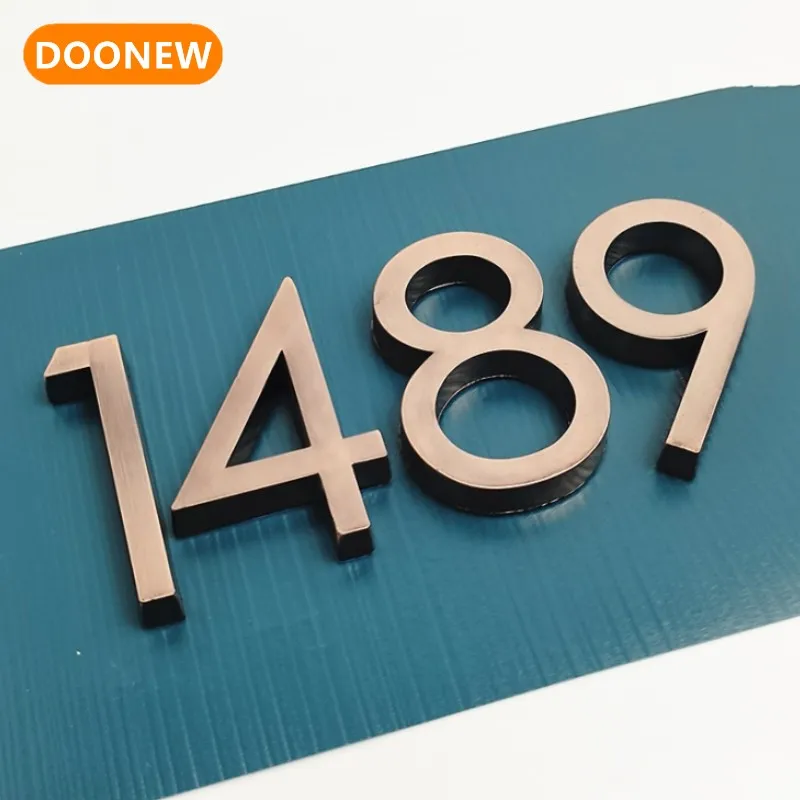 1pc 6cm Door Number House Sign Plating Gate Digits 0 to 9 Sticker Plate Sign ABS Plastic Number Door Address Digits Sticker
1pc 6cm Door Number House Sign Plating Gate Digits 0 to 9 Sticker Plate Sign ABS Plastic Number Door Address Digits Sticker