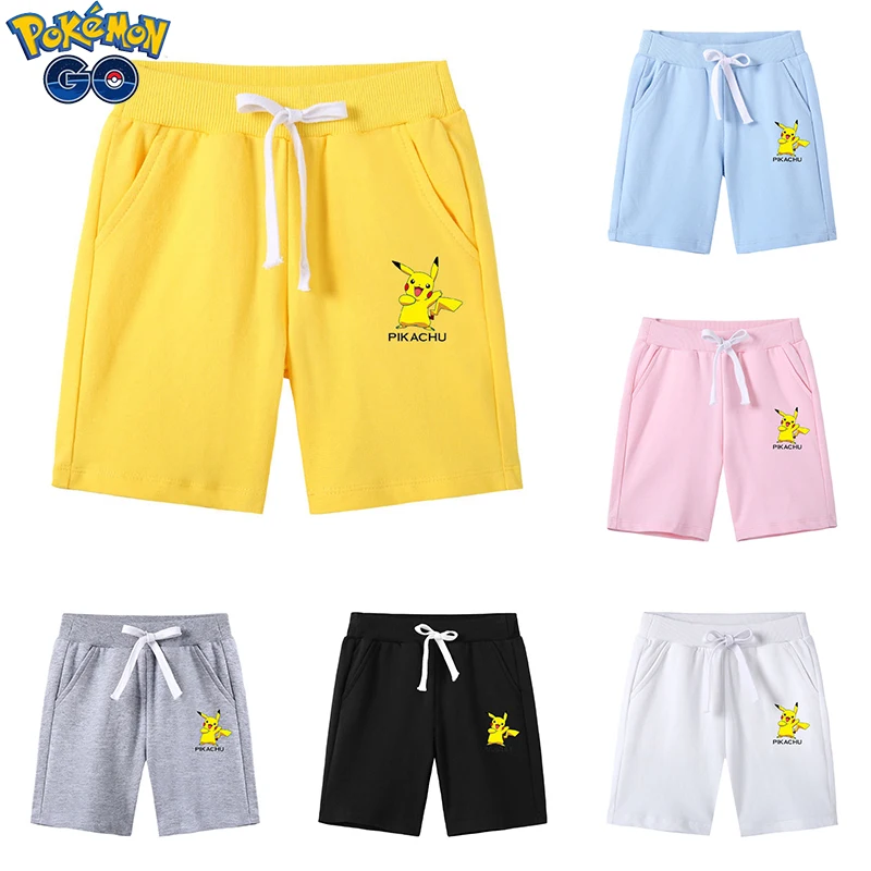 Cartoon Anime Pokemon Pikachu Crawler Boys and Girls Summer New Fifth Pants Pikachu Baby Children Cotton Children's Middle Pants
Cartoon Anime Pokemon Pikachu Crawler Boys and Girls Summer New Fifth Pants Pikachu Baby Children Cotton Children's Middle Pants