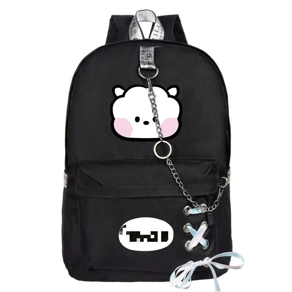 KPOP Bangtan Boys miniini series sports tie chain men's and women's canvas bag cartoon fashion backpack Gift SUGA Fan Collectio
KPOP Bangtan Boys miniini series sports tie chain men's and women's canvas bag cartoon fashion backpack Gift SUGA Fan Collectio