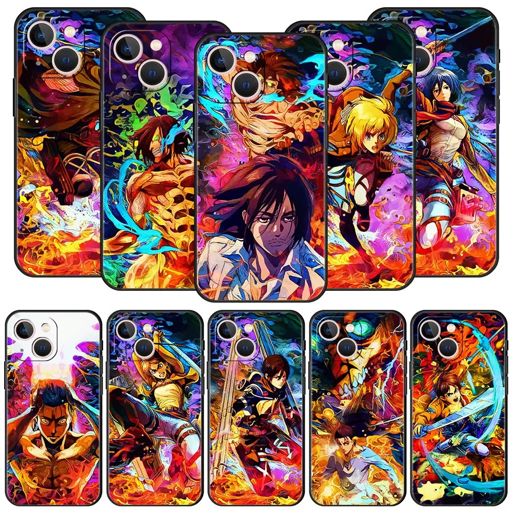 Anime Attack on titan Eren Yeager Phone Case For Apple iPhone 11 15 14 Pro MAX 12 13 7 8 Plus X XR XS MAX SE Silicone Cover
Anime Attack on titan Eren Yeager Phone Case For Apple iPhone 11 15 14 Pro MAX 12 13 7 8 Plus X XR XS MAX SE Silicone Cover