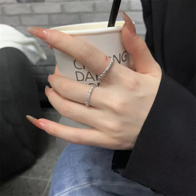 Korean Ins Simple Irregular Round Rings for Women Punk Opening Anel Minimalist Geometry Ring Men Fashion Jewelry Girl Party Gift
Korean Ins Simple Irregular Round Rings for Women Punk Opening Anel Minimalist Geometry Ring Men Fashion Jewelry Girl Party Gift