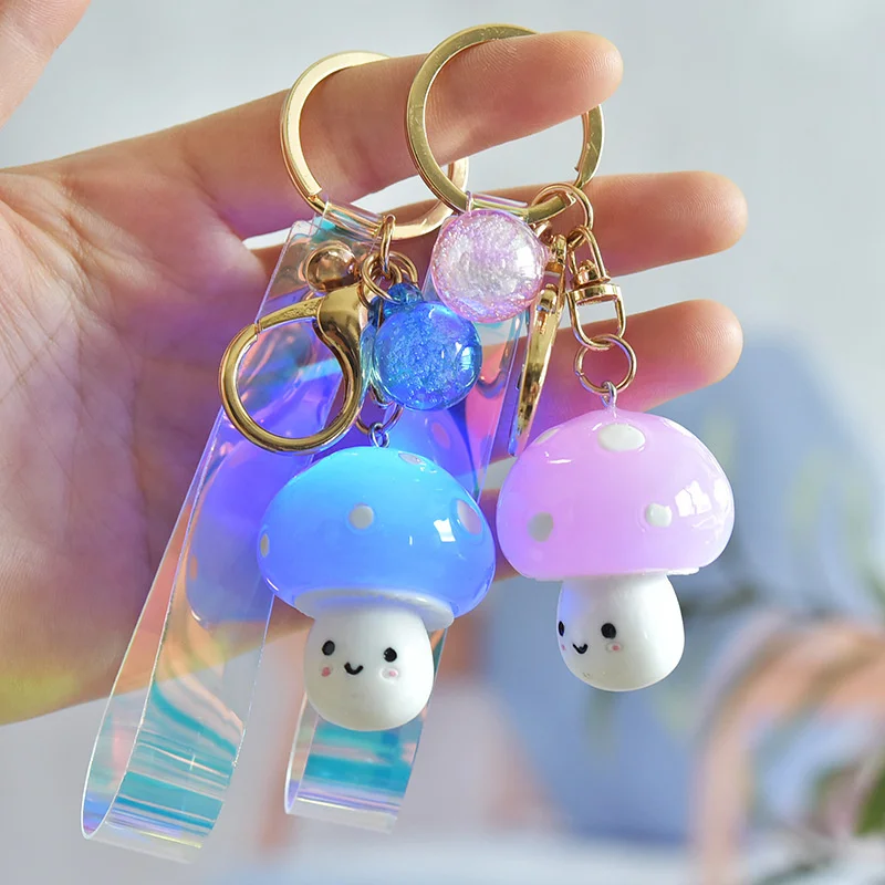 Creative cute acrylic illuminated mushroom key chain small night light decoration female bag schoolbag Pendant
Creative cute acrylic illuminated mushroom key chain small night light decoration female bag schoolbag Pendant