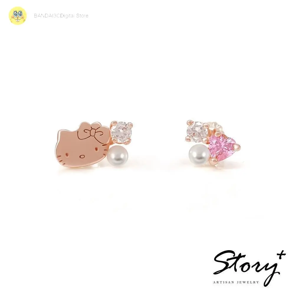Sanrio, Hello Kitty-блестящие розовые серьги-гвоздики из серебра 925 пробы Kwaii Sanrio, ювелирные изделия, серьги-гвоздики
Sanrio, Hello Kitty-блестящие розовые серьги-гвоздики из серебра 925 пробы Kwaii Sanrio, ювелирные изделия, серьги-гвоздики