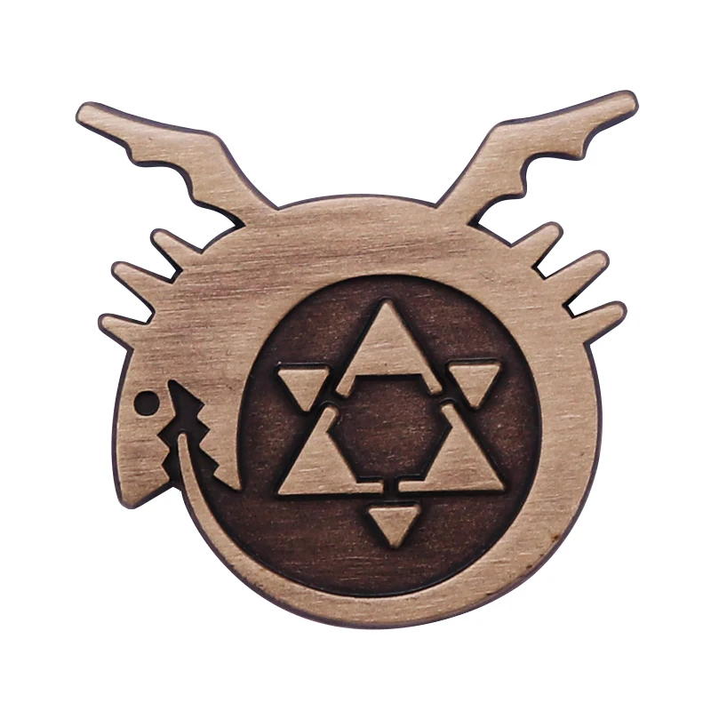Fullmetal Alchemist Hermandad Bordado Enamel Brooch Pin Jacket Lapel Metal Pins Brooches Badges Exquisite Jewelry Accessories
Fullmetal Alchemist Hermandad Bordado Enamel Brooch Pin Jacket Lapel Metal Pins Brooches Badges Exquisite Jewelry Accessories