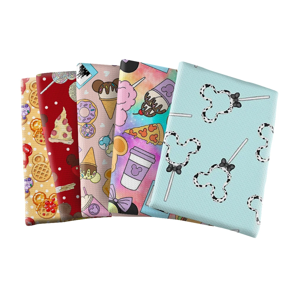 Disney Cartoon Mickey Mouse with Dessert Bullet Textured Liverpool Patchwork Tissue Kids home textile
Disney Cartoon Mickey Mouse with Dessert Bullet Textured Liverpool Patchwork Tissue Kids home textile