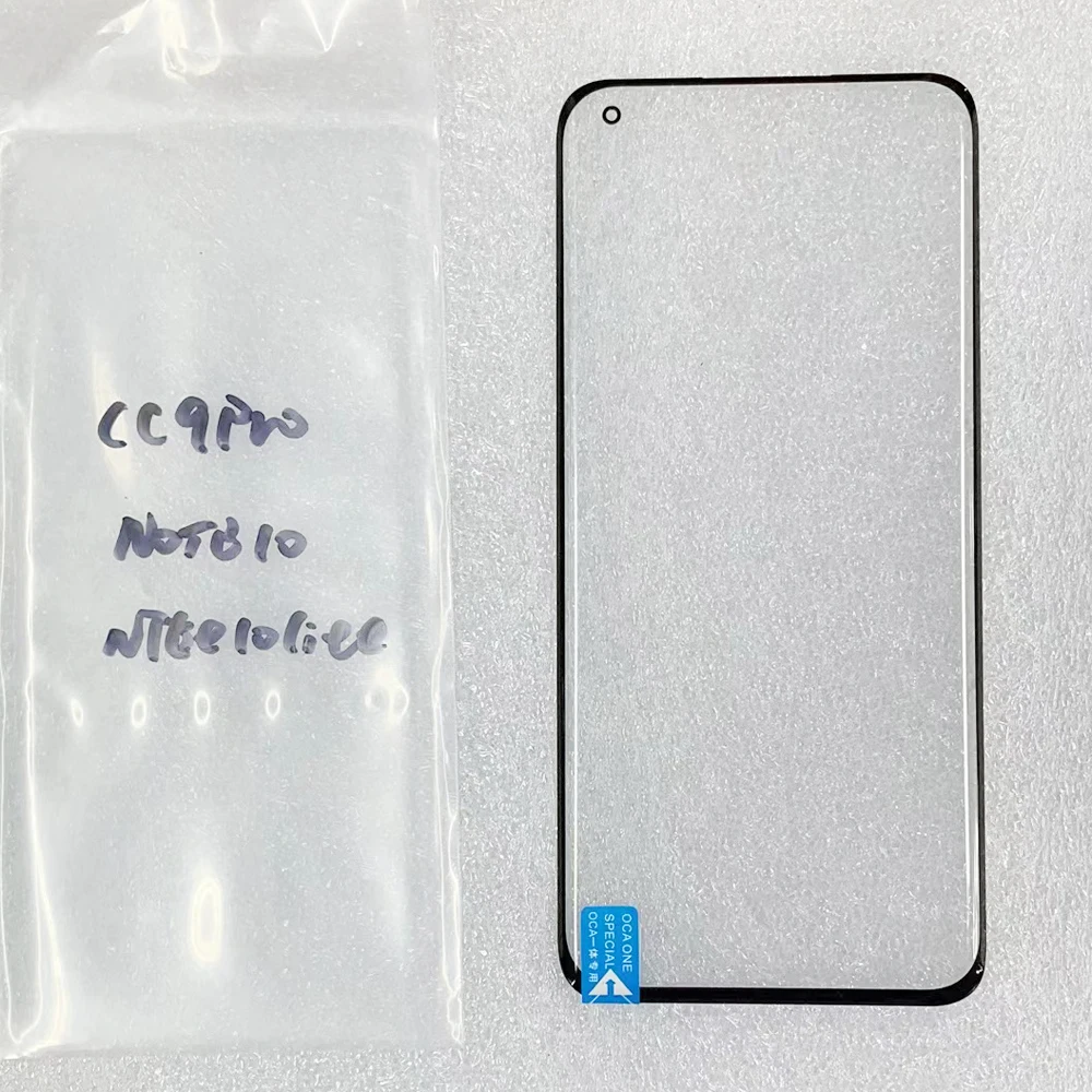 For Xiaomi Mi Note 10 Pro Note10 Lite CC9 Pro M1910F4G Front Touch Screen With OCA Panel LCD Display Glass Cover Replacement
For Xiaomi Mi Note 10 Pro Note10 Lite CC9 Pro M1910F4G Front Touch Screen With OCA Panel LCD Display Glass Cover Replacement