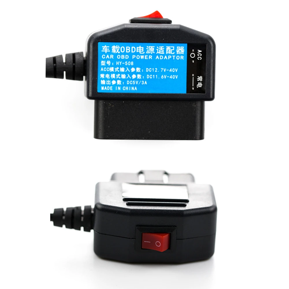 5V USB Driving Recorder OBD Step-down Line Acc Flameout Power-off Delay Switch + Parking Monitoring Power Cord 3A (Android Head)
5V USB Driving Recorder OBD Step-down Line Acc Flameout Power-off Delay Switch + Parking Monitoring Power Cord 3A (Android Head)