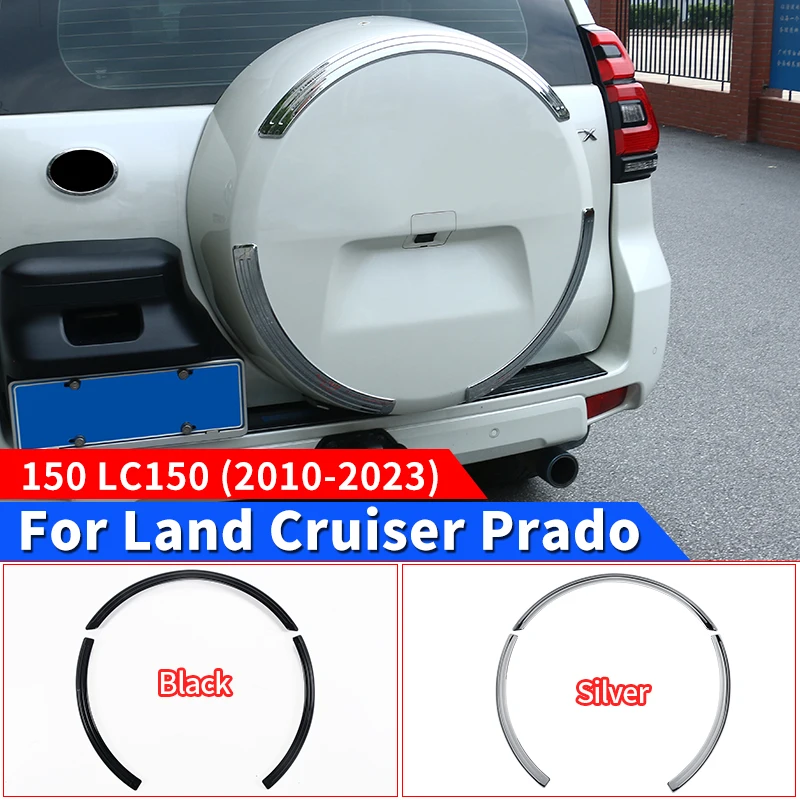 For Toyota Land Cruiser Prado 150 2010-2023 2022 Spare Tire Chrome Decorative Strip LC150 FJ150 Exterior upgraded Accessories
For Toyota Land Cruiser Prado 150 2010-2023 2022 Spare Tire Chrome Decorative Strip LC150 FJ150 Exterior upgraded Accessories