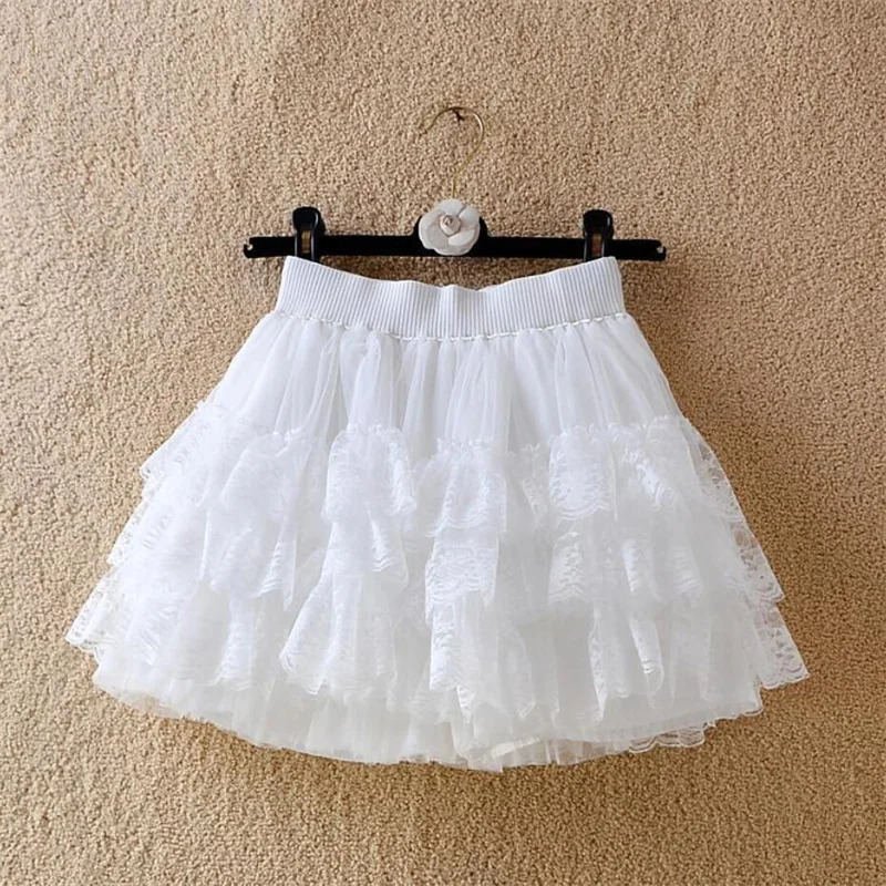 Summer Sexy Women High Waist Skirt Dancing Big Swing Tutu Skirts Multi-Layer Lace Mesh Cake Short Skirt Ladies
Summer Sexy Women High Waist Skirt Dancing Big Swing Tutu Skirts Multi-Layer Lace Mesh Cake Short Skirt Ladies