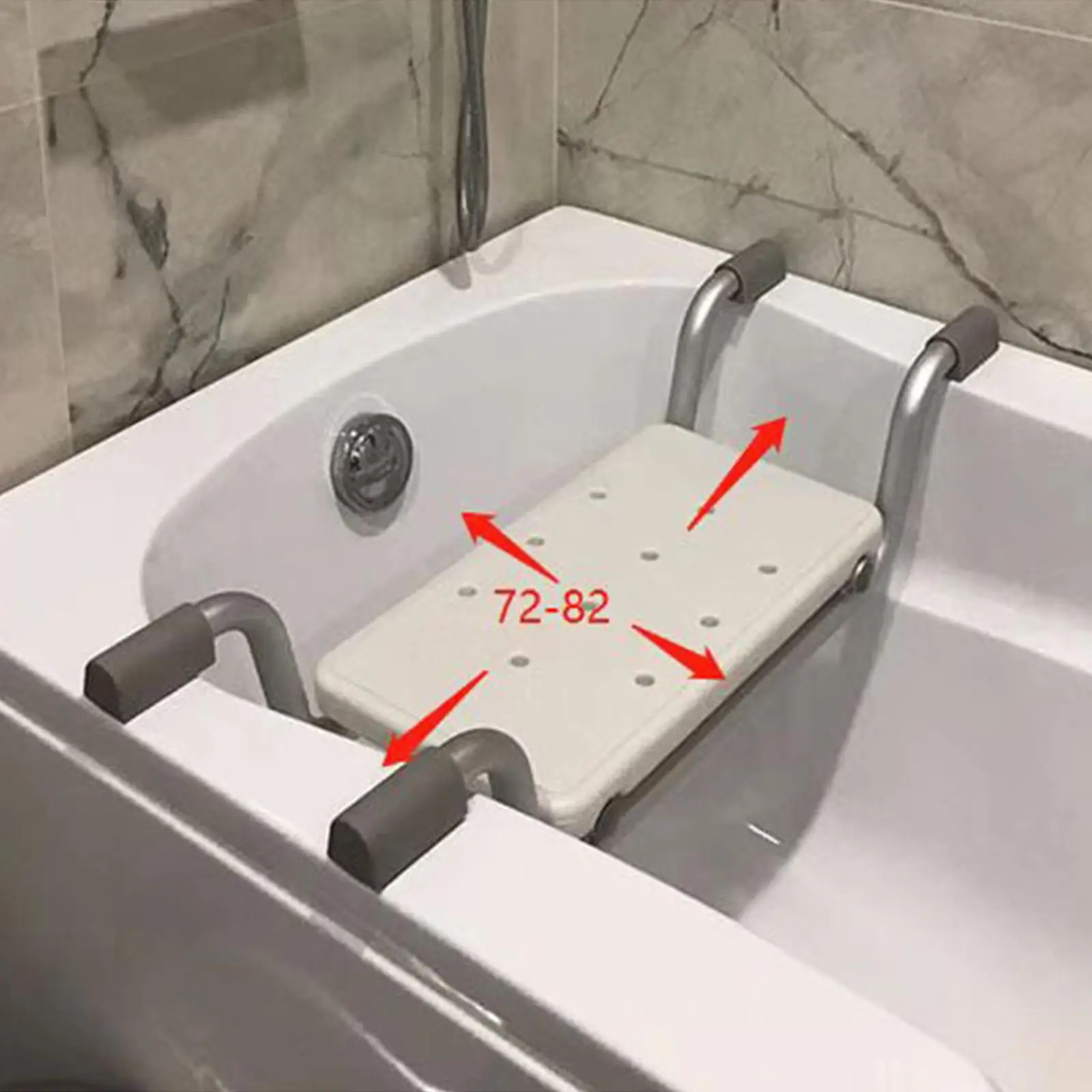 Bath Bench Lightweight Bathroom up to 300lbs Non Slip Shower Chair Pad Bath Seat Bath Board for Easy Assembly Fits Most Bathtubs
Bath Bench Lightweight Bathroom up to 300lbs Non Slip Shower Chair Pad Bath Seat Bath Board for Easy Assembly Fits Most Bathtubs