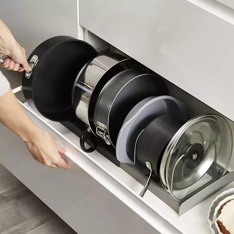 Steel Retractable Lid Rest Stand Pot Pan Cover Spoon Holder Kitchen Drain Shelf Storage Rack Pot Lid Organization
Steel Retractable Lid Rest Stand Pot Pan Cover Spoon Holder Kitchen Drain Shelf Storage Rack Pot Lid Organization