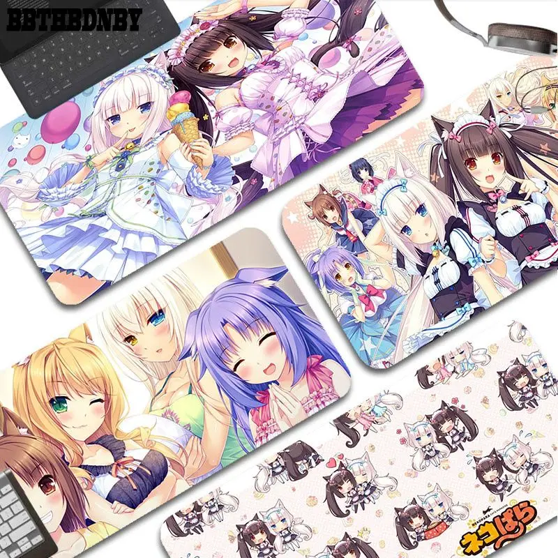 Большой коврик для мыши Chocola Nekopara, настольные коврики для игр с японским аниме девушкой, INS Tide
Большой коврик для мыши Chocola Nekopara, настольные коврики для игр с японским аниме девушкой, INS Tide
