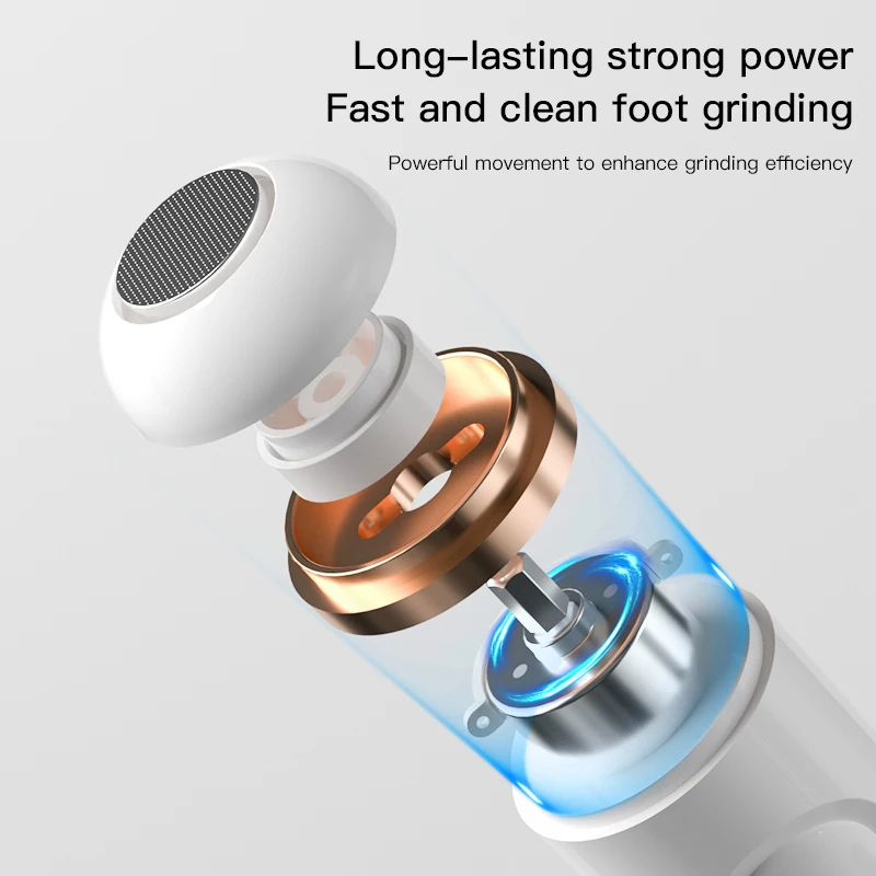 Home Pedicure Device High Quality Cost-Effective Wireless Portable Foot Grinder Remove Dead Skin And Dirt
Home Pedicure Device High Quality Cost-Effective Wireless Portable Foot Grinder Remove Dead Skin And Dirt