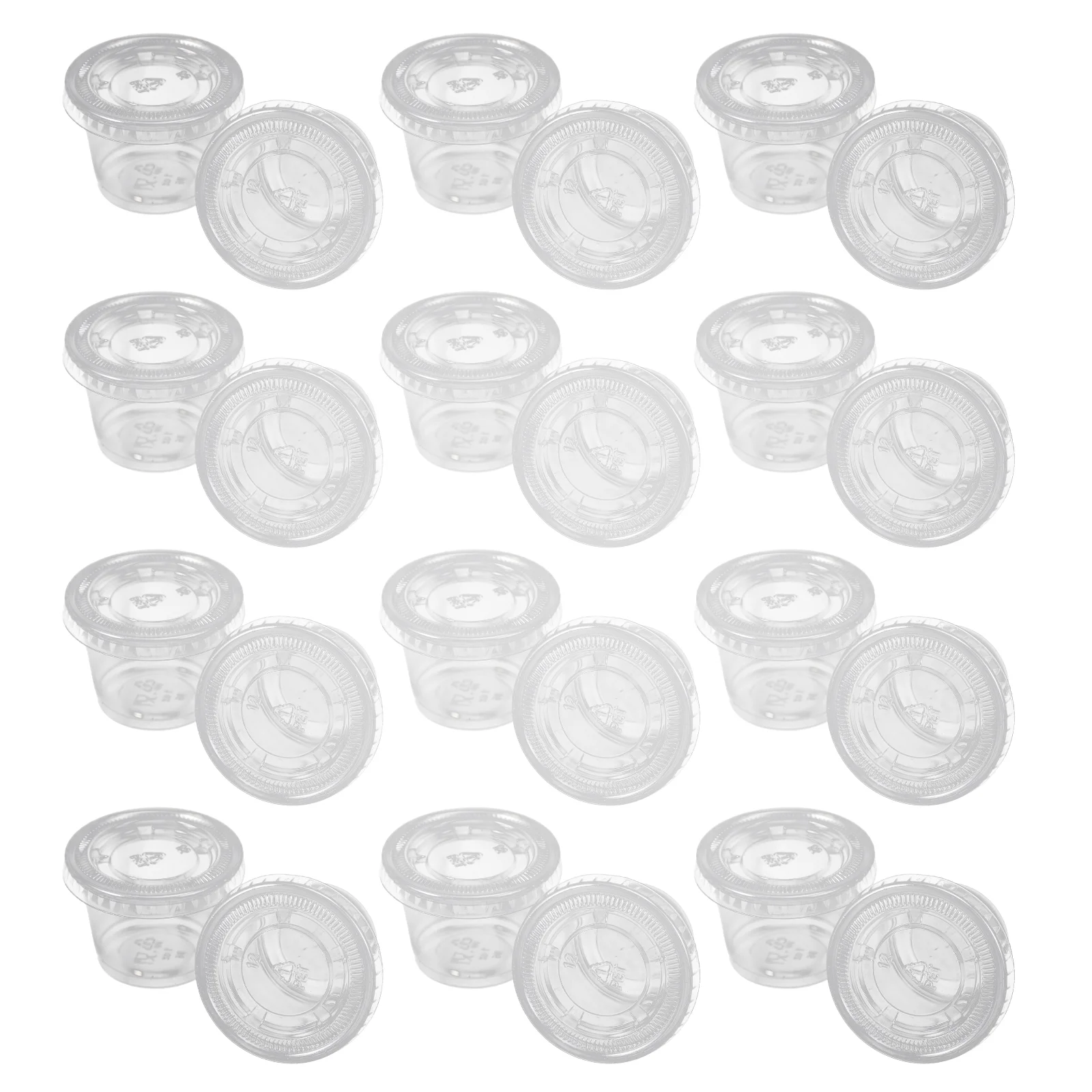 100Pcs Disposable Take-out Chilli Oil Boxes Seasoning Storage Cases (Transparent) 
100Pcs Disposable Take-out Chilli Oil Boxes Seasoning Storage Cases (Transparent)