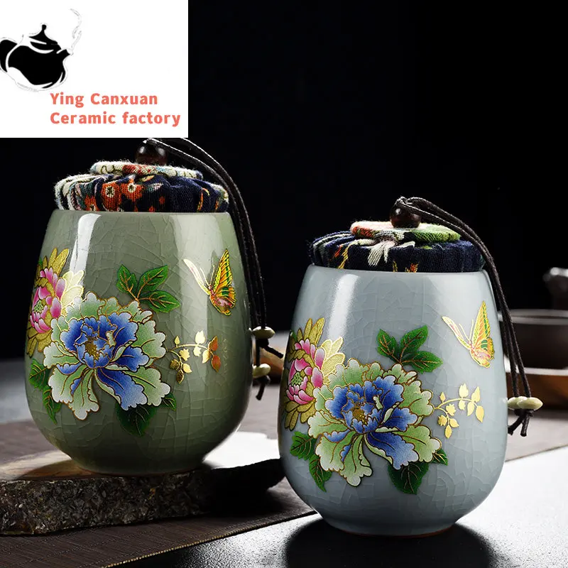 1PCS storage tank teapot canned ceramics oolong tea travel Tea Boxes Chinese porcelain Portable tea caddy coffee canister 
1PCS storage tank teapot canned ceramics oolong tea travel Tea Boxes Chinese porcelain Portable tea caddy coffee canister
