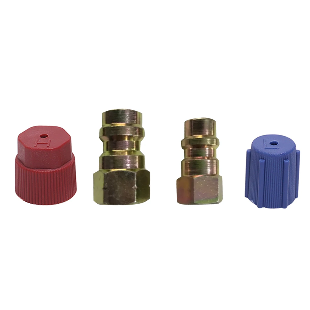 4PCS/Set R12 to R-134A All R12 SYSTEMS Retrofit Conversion Adapter Fittings Kit VA-LH11
4PCS/Set R12 to R-134A All R12 SYSTEMS Retrofit Conversion Adapter Fittings Kit VA-LH11