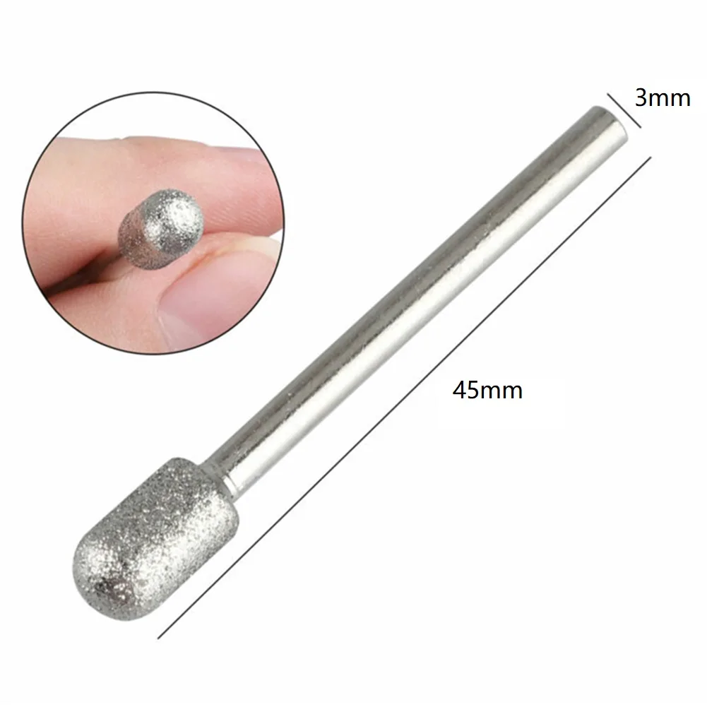 20pcs 3mm Shank Diamond Grinding Heads Kit Drill Bits For Rotary Tool Silver Diamond Burr Set 120 Grit For Engraving Power Tool
20pcs 3mm Shank Diamond Grinding Heads Kit Drill Bits For Rotary Tool Silver Diamond Burr Set 120 Grit For Engraving Power Tool