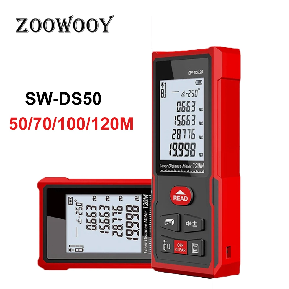Лазерный дальномер ZOOWOOY, электронная рулетка, Лазерная цифровая лента, дальномер trena metro, лазерный дальномер, измерительная лента
Лазерный дальномер ZOOWOOY, электронная рулетка, Лазерная цифровая лента, дальномер trena metro, лазерный дальномер, измерительная лента