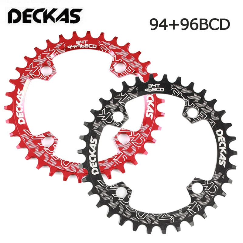 DECKAS 96BCD Chainwheel Narrow Wide Mountain Bike Chainring Symmetrical Round Oval Bicycle Chain Ring for MTB Bmx
DECKAS 96BCD Chainwheel Narrow Wide Mountain Bike Chainring Symmetrical Round Oval Bicycle Chain Ring for MTB Bmx