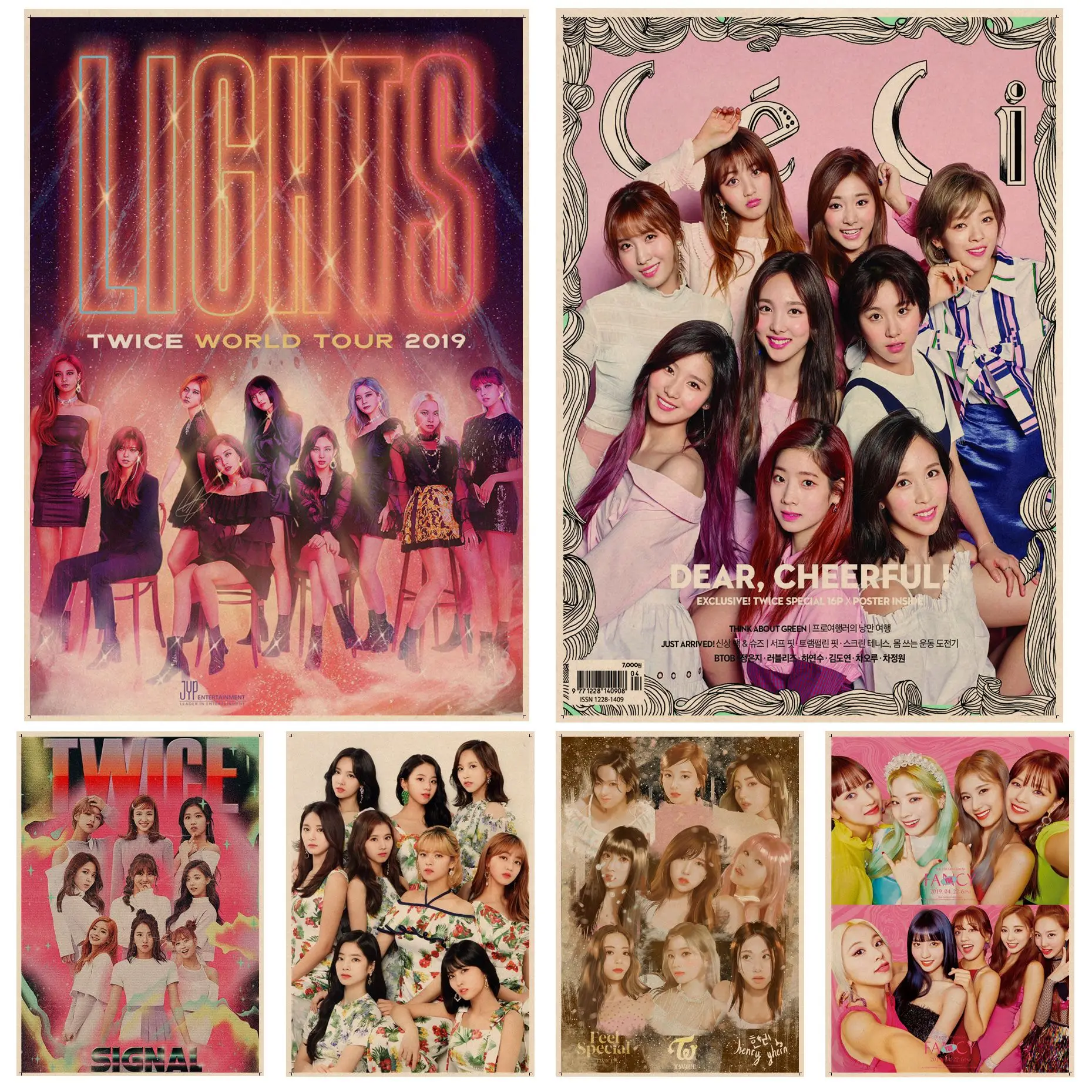 Twice Kpop Good Quality Prints and Posters Decoracion Painting Wall Art Kraft Paper Stickers Wall Painting
Twice Kpop Good Quality Prints and Posters Decoracion Painting Wall Art Kraft Paper Stickers Wall Painting