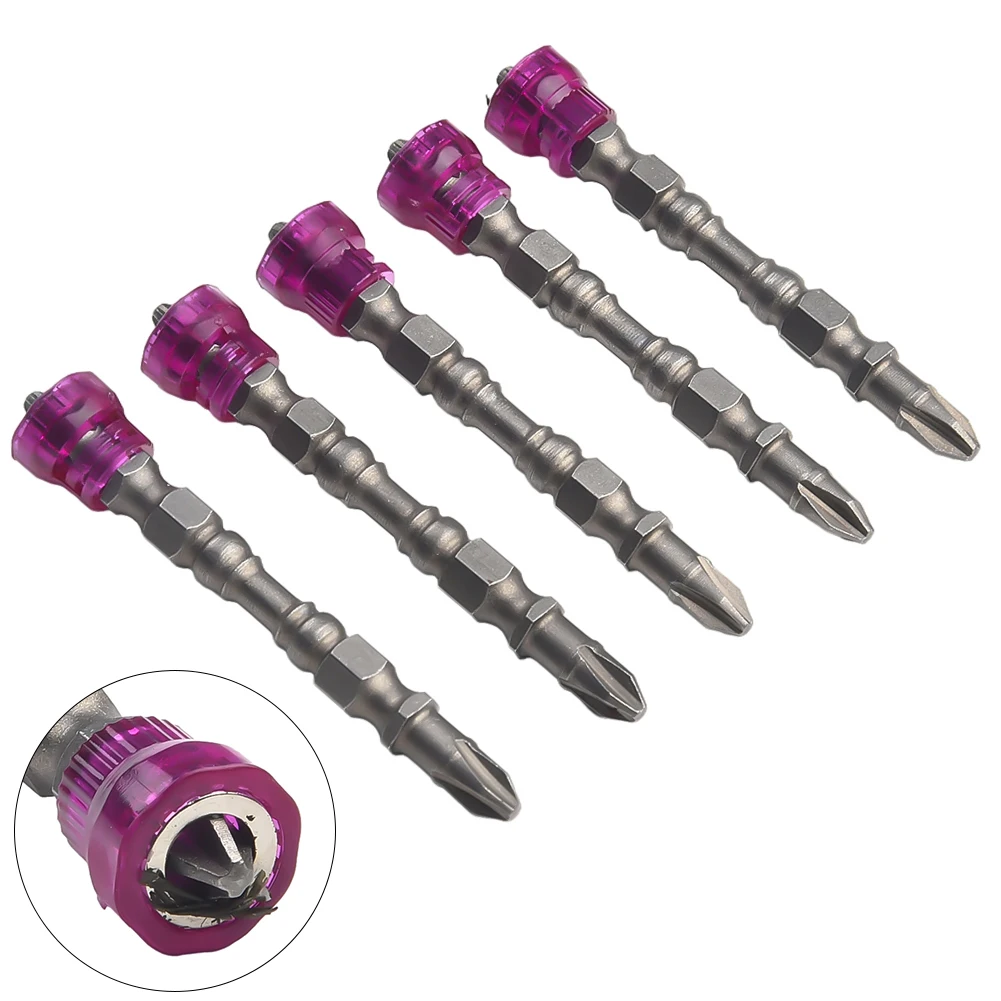 5pcs 65mm PH2 Double-Head Cross Screwdriver Bits With Magnetic Ring Set For Pneumatic Screwdrivers Electric Screwdrivers
5pcs 65mm PH2 Double-Head Cross Screwdriver Bits With Magnetic Ring Set For Pneumatic Screwdrivers Electric Screwdrivers