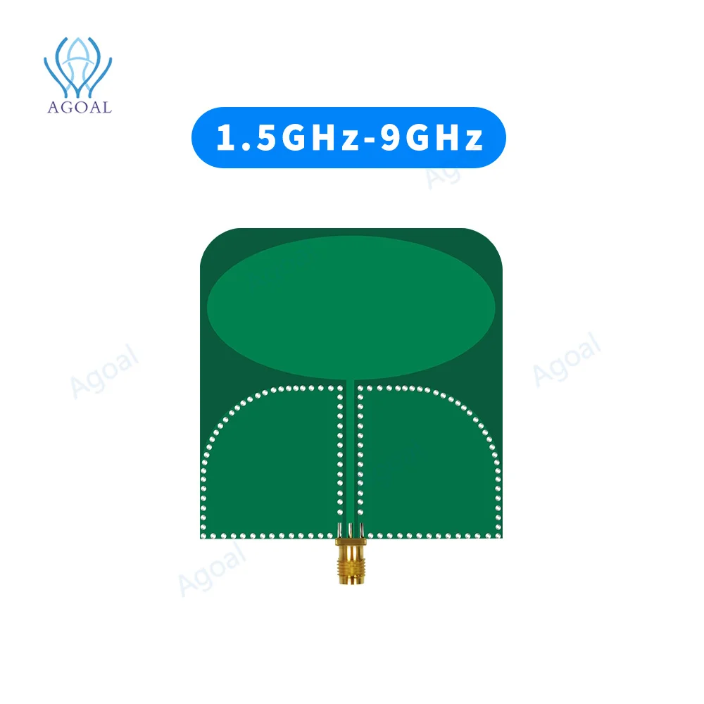 Всенаправленная антенна 1,5 ГГц-9 ГГц, гнездовая антенна SMA UWB, антенна UWB 
Всенаправленная антенна 1,5 ГГц-9 ГГц, гнездовая антенна SMA UWB, антенна UWB