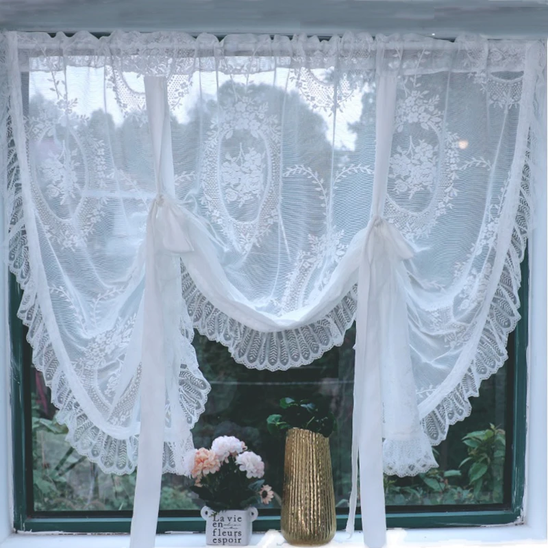 AiFish шифоновая занавеска белая цветочная
AiFish шифоновая занавеска белая цветочная