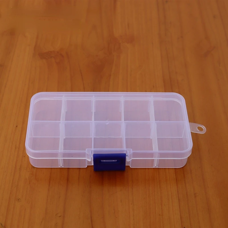 10 Grids Choose Adjustable Jewelry Beads Pills Nail Art Tips Storage Box Case Hard Transparent Plastic Jewelry Tool Box
10 Grids Choose Adjustable Jewelry Beads Pills Nail Art Tips Storage Box Case Hard Transparent Plastic Jewelry Tool Box