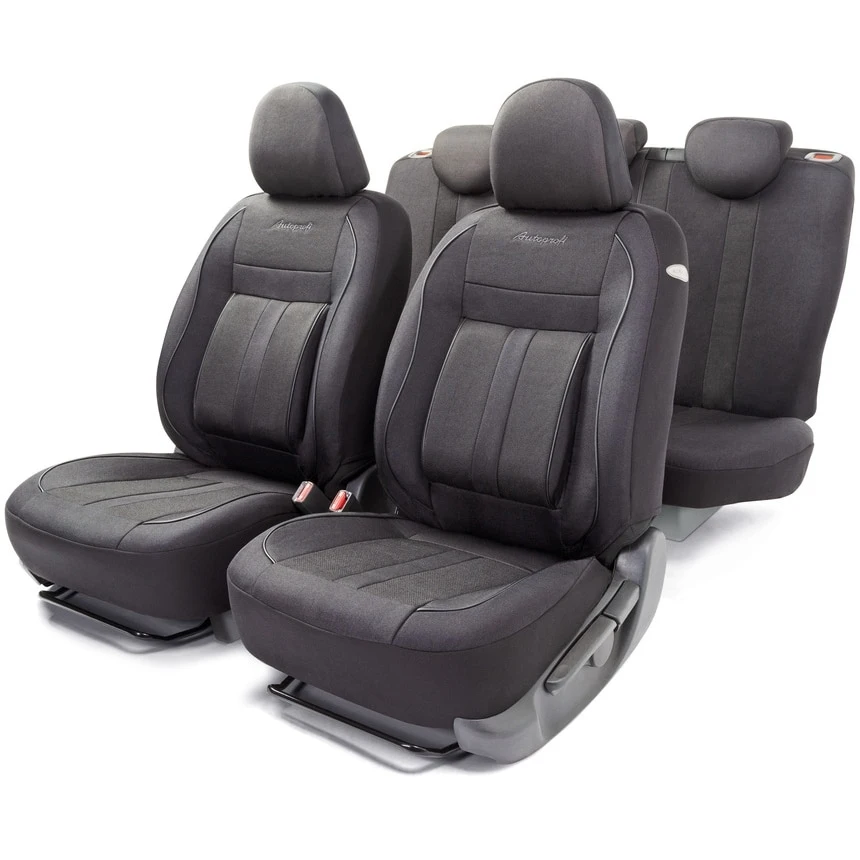 Чехлы на сиденья авто CUSHION COMFORT эко-хлопок 3D 15 предметов AIRBAG