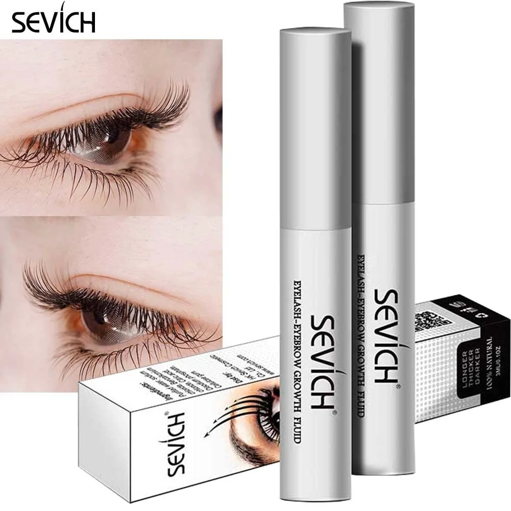 Sevich Eyelash Growth Enhancer Liquid Natural Medicine Treatment Lash Lift Eyes Lengthening Long Curl Thick Eyebrow Eyes Care
Sevich Eyelash Growth Enhancer Liquid Natural Medicine Treatment Lash Lift Eyes Lengthening Long Curl Thick Eyebrow Eyes Care