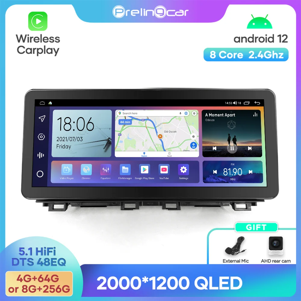 Android 12 системный плеер 5,1 HIFI DST 12,3 "для Mazda CX-4 2016-2021 лет автомобильный монитор 128G Carplay RDS GPS встроенное радио DVD
Android 12 системный плеер 5,1 HIFI DST 12,3 "для Mazda CX-4 2016-2021 лет автомобильный монитор 128G Carplay RDS GPS встроенное радио DVD