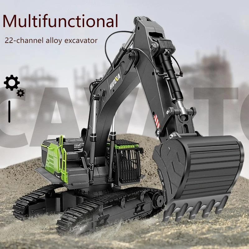 Huina 1593 22-channel Multifunctional 1:14 Screw Drive Alloy Excavator Model Engineering Car Track Children's Toys Gift Gift
Huina 1593 22-channel Multifunctional 1:14 Screw Drive Alloy Excavator Model Engineering Car Track Children's Toys Gift Gift