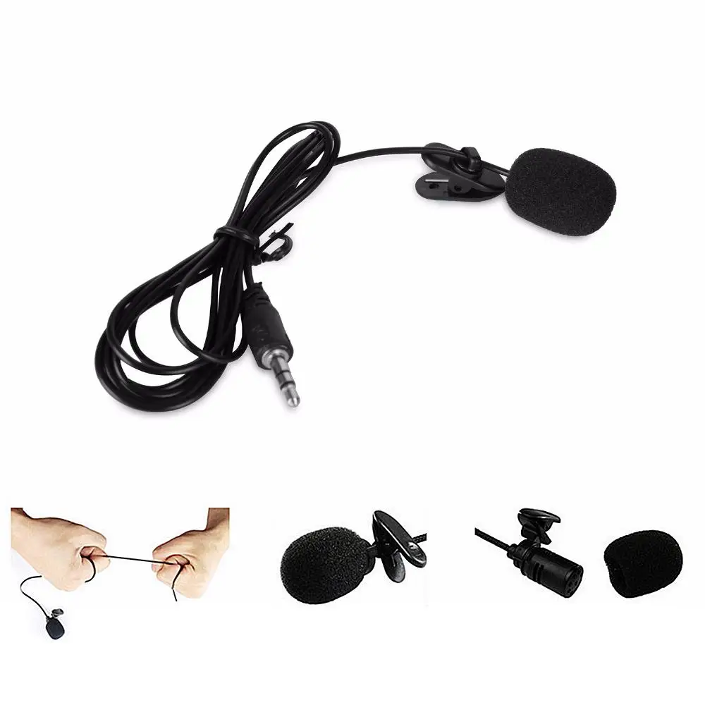 Universal Portable 3.5mm Mini Microphone Headphone Lapel Lavalier Clip 60dB 2.0 V Microphone Lecture Teaching Conference
Universal Portable 3.5mm Mini Microphone Headphone Lapel Lavalier Clip 60dB 2.0 V Microphone Lecture Teaching Conference