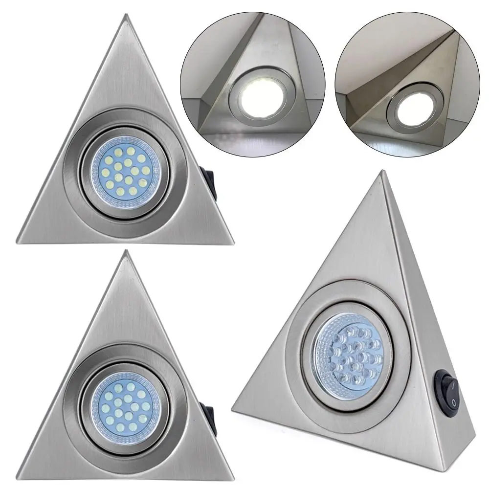 LED Triangle Light Kitchen Under Cabinet Cupboard Shelf Counter Worktop Lighting
LED Triangle Light Kitchen Under Cabinet Cupboard Shelf Counter Worktop Lighting