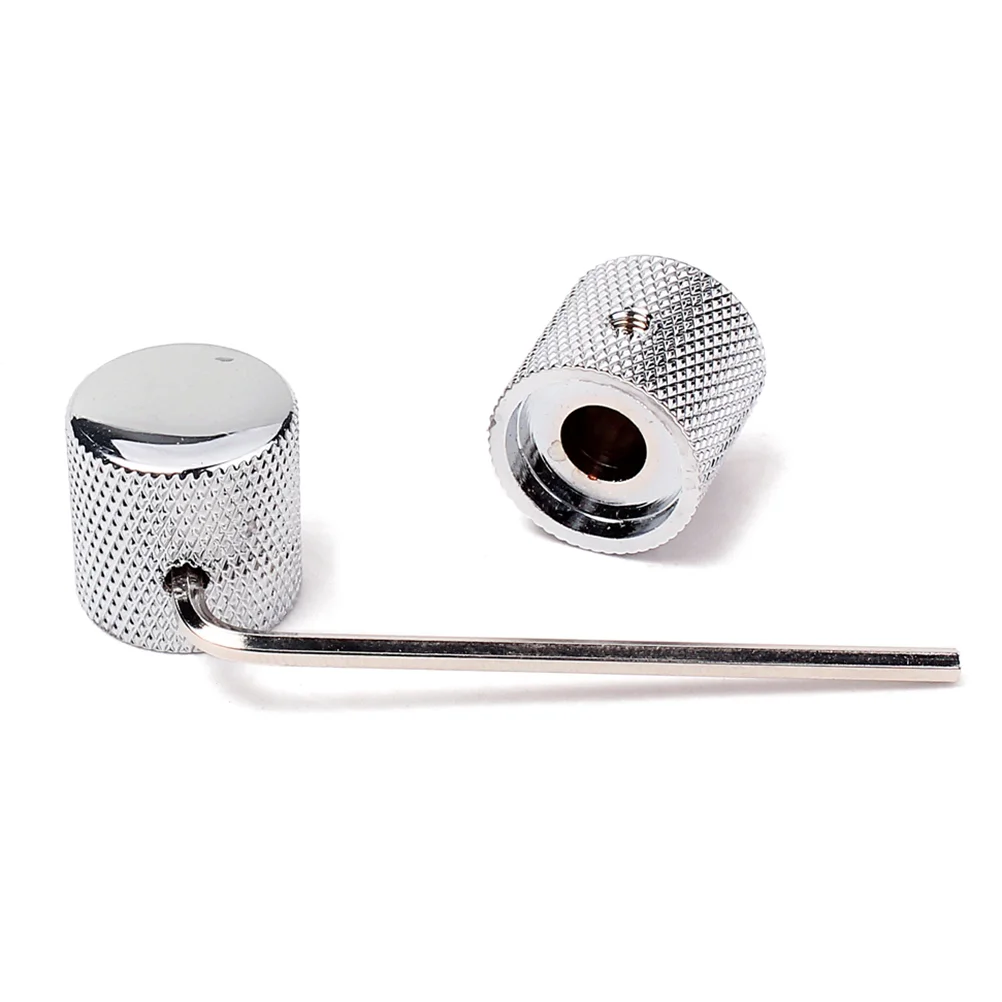 3pcs Guitar Control Knob Volume Tone Metal with Wrench Guitar Parts for Musical Instrument Bass
3pcs Guitar Control Knob Volume Tone Metal with Wrench Guitar Parts for Musical Instrument Bass