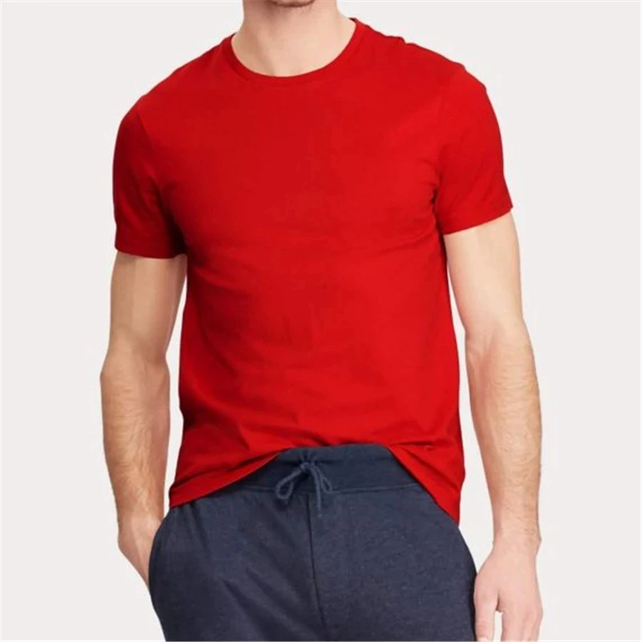Summer Men's Embroidery Small Horse Short Sleeved T-Shirt Homre 100% Cotton Casual O-Neck Short Homme Solid Color Top
Summer Men's Embroidery Small Horse Short Sleeved T-Shirt Homre 100% Cotton Casual O-Neck Short Homme Solid Color Top