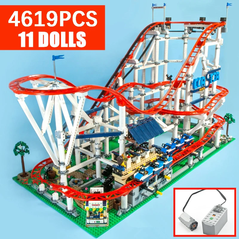 4619PCS Ferris Wheel City Creative Amusement Park Roller Coaster Street View Building Block Toy Gift Birthday
4619PCS Ferris Wheel City Creative Amusement Park Roller Coaster Street View Building Block Toy Gift Birthday