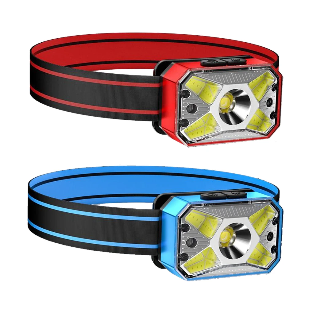 LED Headlamp COB Red Light Super Bright Inductive Outdoor Household Type-C Rechargeable Head Torch Cycling Headlight
LED Headlamp COB Red Light Super Bright Inductive Outdoor Household Type-C Rechargeable Head Torch Cycling Headlight