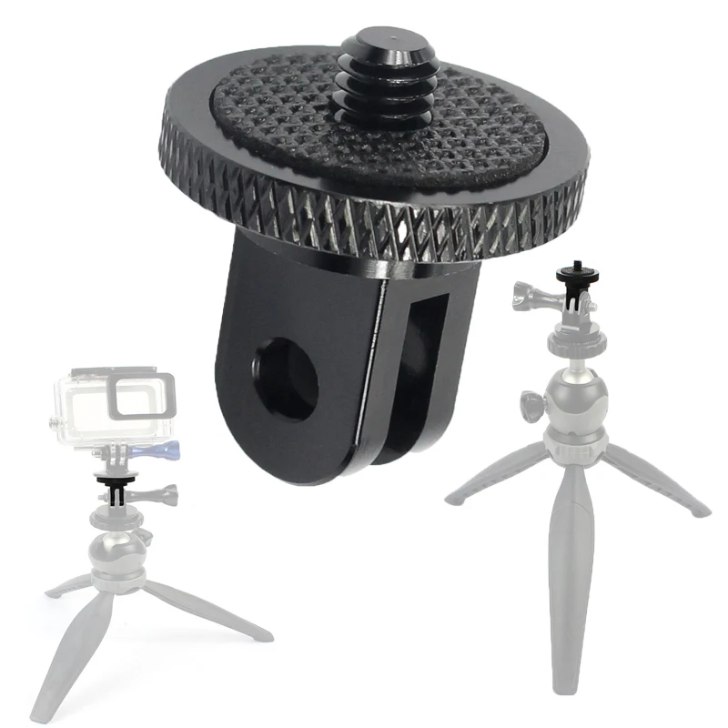 Aluminum Alloy 1/4 inch Mini Tripod Adapter Mount for GoPro Hero11 10 9Black Sjcam Xiaomi Yi 4K Go Pro Action Camera Accessories
Aluminum Alloy 1/4 inch Mini Tripod Adapter Mount for GoPro Hero11 10 9Black Sjcam Xiaomi Yi 4K Go Pro Action Camera Accessories